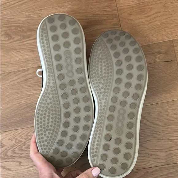 ECCO DANISH DESIGN WOMENS ATHLETIC SHOES WALKING SZ 8 BLACK - Picture 7 of 9